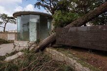 Os efeitos da passagem da depressão Kristin pelo Santuário de Fátima