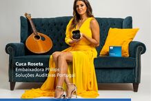 Cuca Roseta é embaixadora da Philips Soluções Auditivas em Portugal