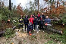 Jogadores do ACRD Cabeçudo ajudaram bombeiros