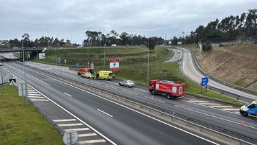 Motociclista morre em despiste na A41 em Espinho
