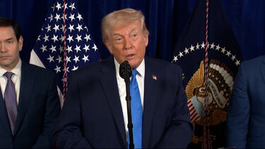 Trump garante que EUA vão "liderar a Venezuela até que seja possível haver uma transição justa, correta e equilibrada"