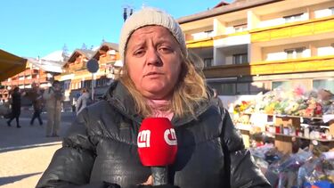 Enviada especial Tânia Laranjo em direto no local do trágico incêndio na Suíça