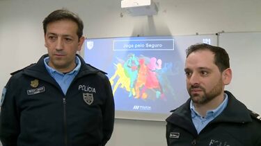 PSP lança nas escolas operação nacional de prevenção da violência no desporto