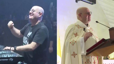 Padre Guilherme anima rave em Beirute 