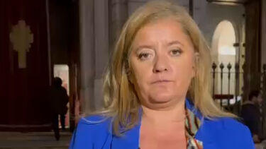 Tânia Laranjo na Igreja de São Nicolau onde André Ventura vai conhecer primeiros resultados das presidenciais  