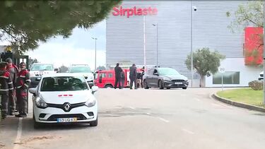 Incêndio em empresa de Porto de Mós mobiliza cerca de 50 operacionais