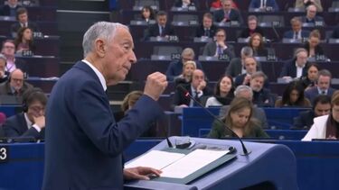 "Não há portugueses puros, há portugueses diversos na sua riqueza cultural": Marcelo discursa no Parlamento Europeu