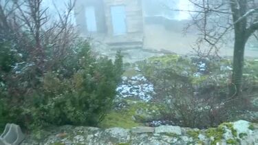 Depressão Ingrid traz a neve ao Alentejo