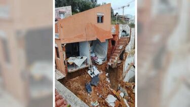 Família com quatro crianças desalojada após desabamento de casa em Setúbal