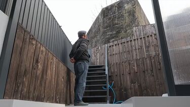 Em Penafiel, um casal teme que o muro junto à habitação desabe sobre a casa