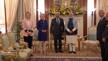 Primeiro-ministro da Índia reúne-se com líderes da UE antes da assinatura de acordo comercial histórico