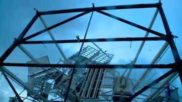 Roda gigante da Figueira da Foz caiu