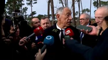 "É o primeiro grande caso de catástrofe urbana desta dimensão": Marcelo acompanha situação na Figueira da Foz