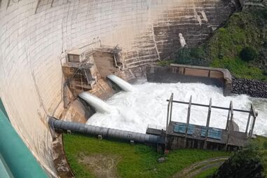 Barragem do Funcho, em Silves, foi a primeira a realizar uma descarga