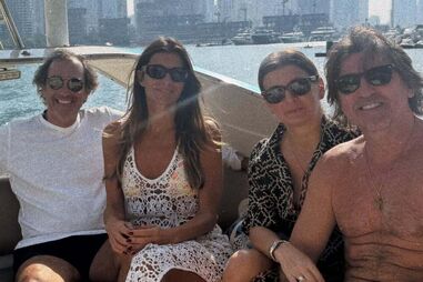 Isabel Figueira, o namorado, Sá Pinto e a mulher