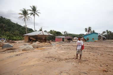 Inundações na Indonésia
