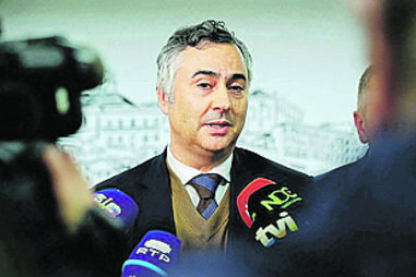 O ministro da Educação, Fernando Alexandre