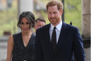 Meghan Markle e o príncipe Harry 