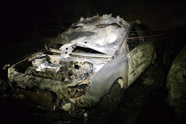 Incêndio destrói carro de Jeimes Menezes, em Sistelo