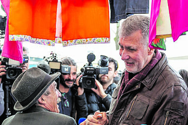 Gouveia e Melo iniciou o dia na Feira da Senhora da Hora