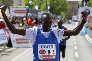 Albert Korir, maratonista queniano