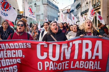 CGTP marcha em Lisboa contra pacote laboral
