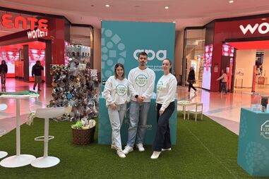 A campanha “Vamos Lixar o Lixo” está no Centro Comercial Colombo, em Lisboa, até 18 de janeiro