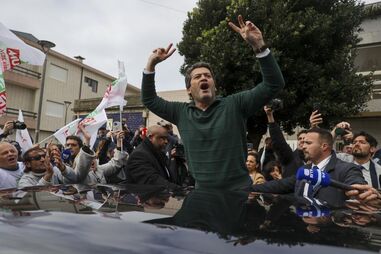 Ventura em campanha eleitoral