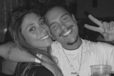 Maycon Douglas e namorada Raquel Coelho