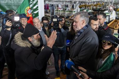 Gouveia e Melo em campanha eleitoral