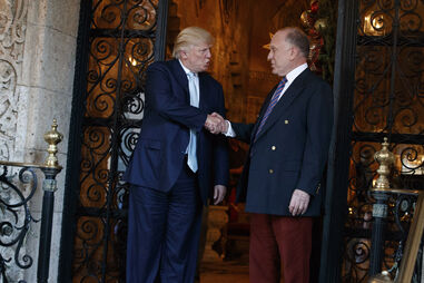 Donald Trump e Ronald Lauder