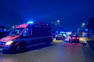 Homem levado para o hospital após ser atropelado em Oliveira de Azeméis