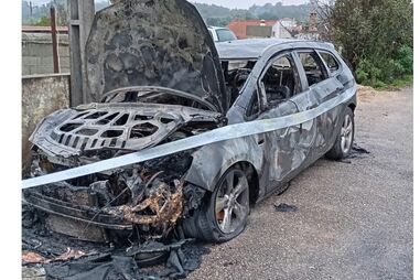 Detido suspeito de incendiar viatura em Constância