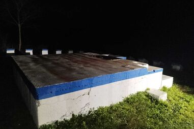 Poço onde foi encontrado corpo da vítima