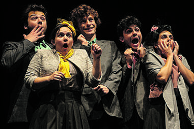 Uma cena do espetáculo