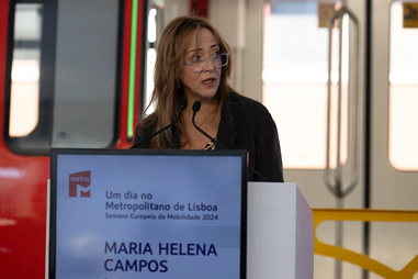 Maria Helena Campos, ex-presidente do Metro de Lisboa