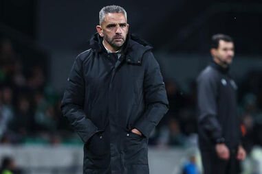 Rui Borges, treinador do Sporting