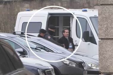 Fernando Madureira na chegada ao Tribunal da Relação do Porto