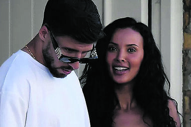 Ruben Dias e Maya Jama