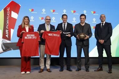 Margarida Lopes, Miguel Pinto Luz, Pedro Proença, Luis Rodrigues e Roberto Martínez