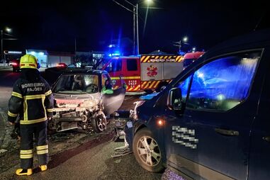 Acidente em Oliveira de Azeméis provoca um ferido