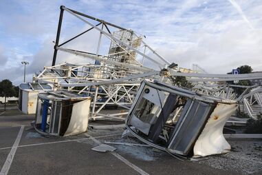 Destruição na Figueira da Foz