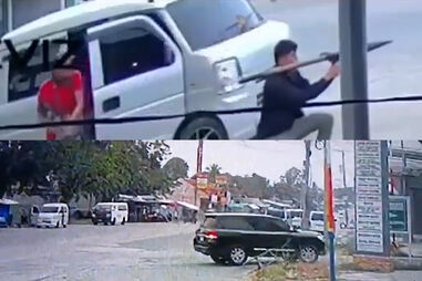 Autarca filipino alvo de ataque com lança-granadas em plena luz do dia 