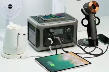 Promoção de estação de energia portátil para usar em apagões