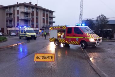 Motociclista gravemente ferido em colisão com carro em Oliveira de Azeméis
