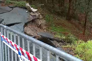 Três famílias afetadas devido a derrocada de estrada em Ponte de Lima  