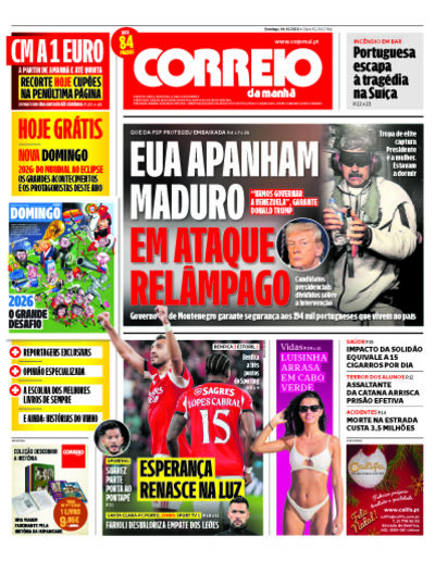 Capa do jornal
