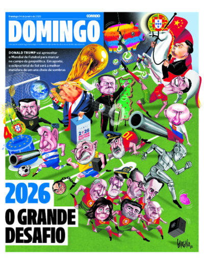 Capa de domingo, 04 de janeiro de 2026