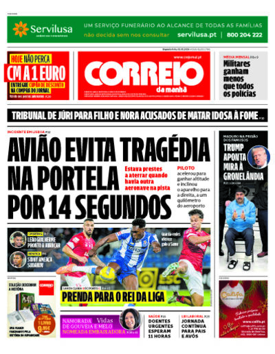 Capa do jornal