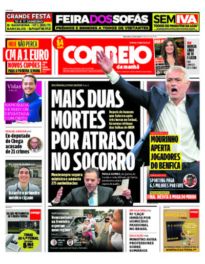 Capa do jornal